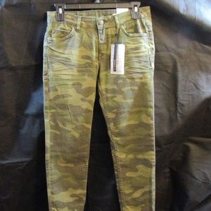 ZARA Premium Denim Collection Camouflage Jeans